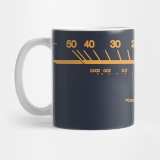 vu meter Mug